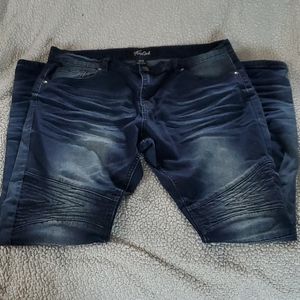 Mens True Luck Moto jeans